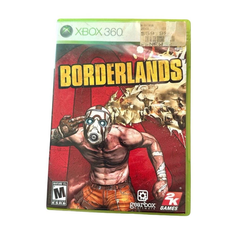 Microsoft Xbox 360 Borderlands Video Game NOT TESTED